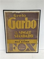 1929 Greta Garbo "The single Standard” Movie