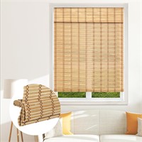 SEEYE Cordless Bamboo Blinds Shades, Light Filteri