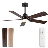 BOOMJOY Ceiling Fans with Lights, 52 Inch Ceiling