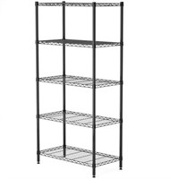 SINGAYE 4 Tier Adjustable Storage Shelf Storage Ra