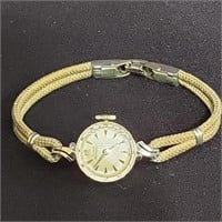 Girard Perregaux 14k gold vintage woman's wrist