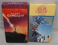 C12) 2 80's Comedy Short Circuit 1 & 2 VHS Movies