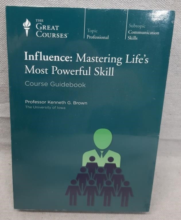C12) NEW Great Courses Influence DVD & Book Set