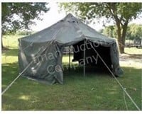 Army Gp Small Tent & Aluminum Poles