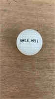 C13) SMILE, HELL Golf Ball
