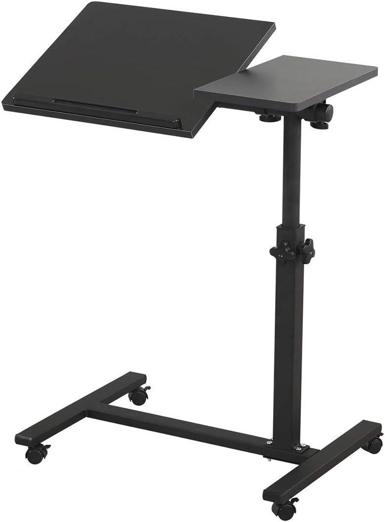 $50  TigerDad Overbed Desk  Adjustable (Black)