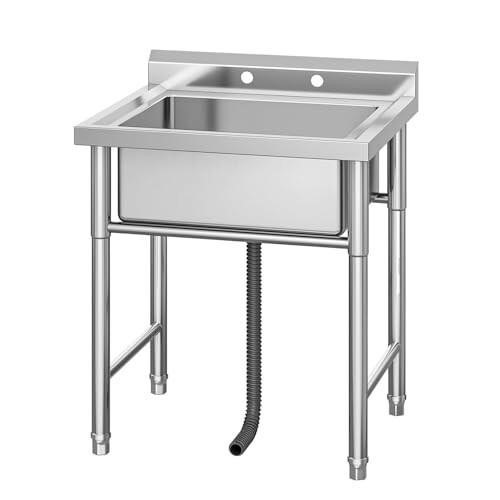 Gaomon Stainless Steel Sink, Commercial Kitchen Pr