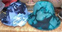 (2) Ladies Tye Dye Wool Hats, Lorenzo Italy