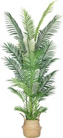 $69  6FT Artificial Palm Tree  Modern Decoration