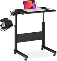 $63  Klvied Adjustable Desk with Cup Holder