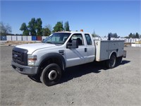 2008 Ford F450 Extended Cab 9' Utility Truck