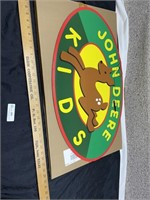 John Deere Kids Double Sided Cardboard Sign