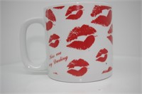 Vintage Kiss Lips Mug