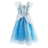 Disney Cinderella Costume for Girls, Size 3 Blue
