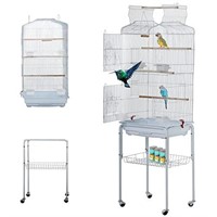 BestPet 64 inch Wrought Iron Bird Cage for Parakee