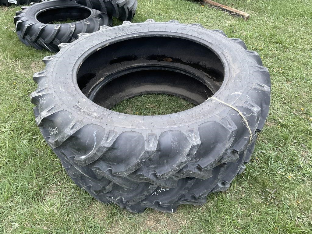 Pair new 15.5-38 tractor tires