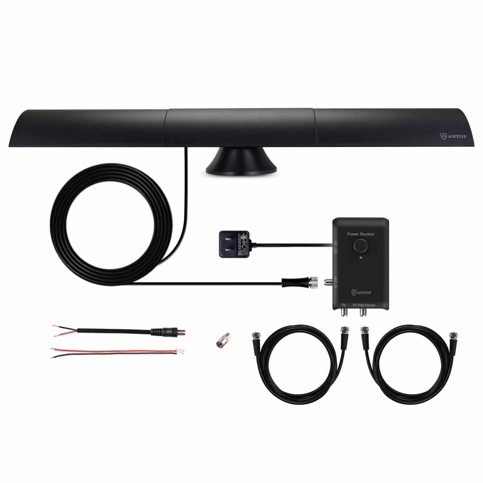 Antop at-500SBS Amplified HDTV&Fm Antenna, Noise-F