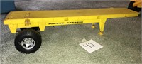 Plastic Toy Truck and Trailer