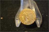 1915 $2.5 Pre-33 Gold Indian Coin