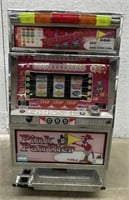 (Q) Pink Panther Table Top Coin Slot Machine Type