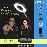 Vivitar Creator Series 2 in 1 Desk Lamp with LED R