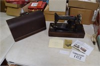Antique Portable Singer Sewing Machine