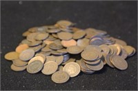 Approximately 200 Mixed Date Indian Head Cents