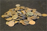 Approximately 190 Mixed Date Indian Head Cents
