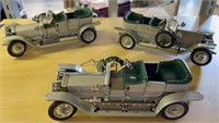 3 Franklin Mint Precision Car Models. 1907