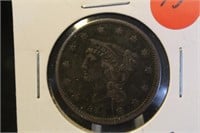 1840 Large Cent Coin