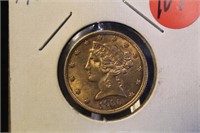 1900-P $5 Pre-33 Gold Coin