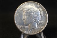 1921 U.S. Silver Peace Dollar Key Date
