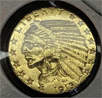 1913 $5 Gold Half Eagle Coin