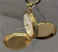 10k Gold Elgin Pocket Watch. Sn 11460077 Safety