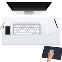 24 X 60 Inch XL Desk Pad Protector Clear Desk Mats