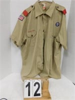 Boy Scout Shirt Size 2 XL Short Sleeve