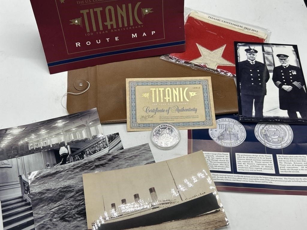 US commemorative Titanic 100 year anniversary