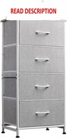$44  WLIVE 4-Drawer Dresser  Storage Tower
