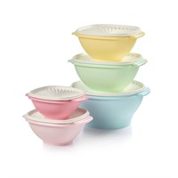Tupperware Heritage Collection 5 Bowls + 5 Lids (1
