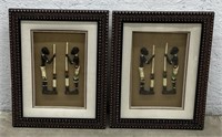 (F) Framed Shadow Box African American Men With