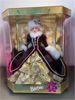 NIB 1996 Happy Holidays Barbie Christmas