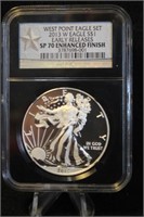 2013 West Point SP70 Enhanced Finish Silver Eagle
