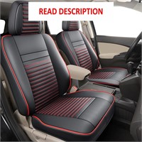 $189  Honda CRV Seat Covers 2012-16  Black+Red