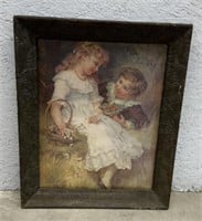 (F) Sweethearts By Frederick Morgan Framed Print