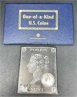 (II) One of a Kind US Coins Set and Proof Cupro
