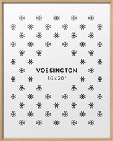 Vossington Thin 16x20 Picture Frame - Light Oak Fr