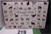 World of Cats Picture 25"T X 38"W