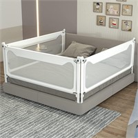 melafa365 Bed Rails for Toddlers, Upgrade Height A