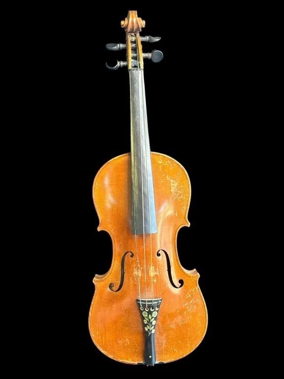 Vintage Conservatory Violin with case