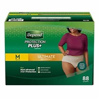 Depend Protection Plus Ultimate Underwear for Wome